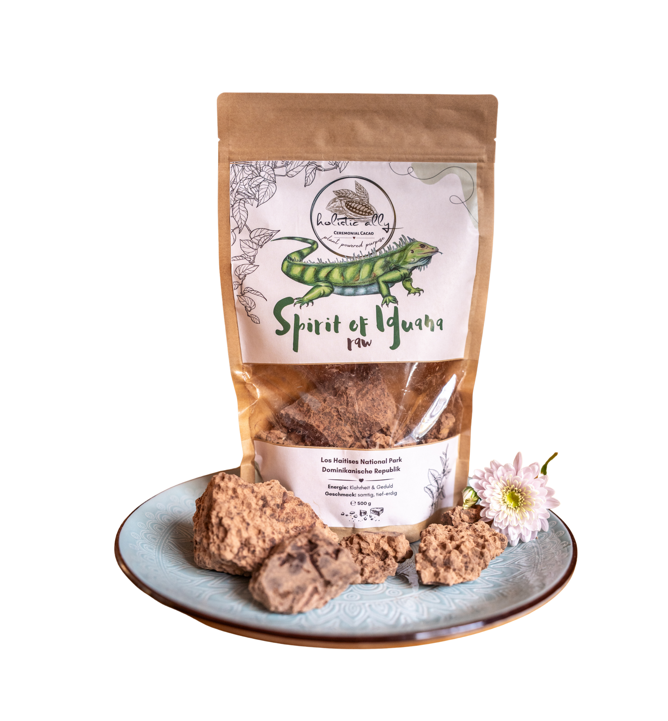 Spirit of Iguana (raw) Zeremonieller Bio Kakao aus der Dominikanischen Republik