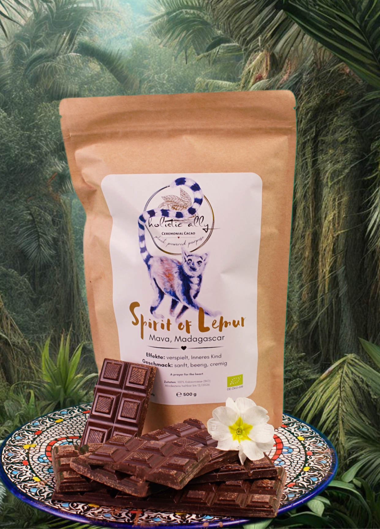 Spirit of Lemur - Zeremonieller BIO Kakao aus Mava, Madagaskar