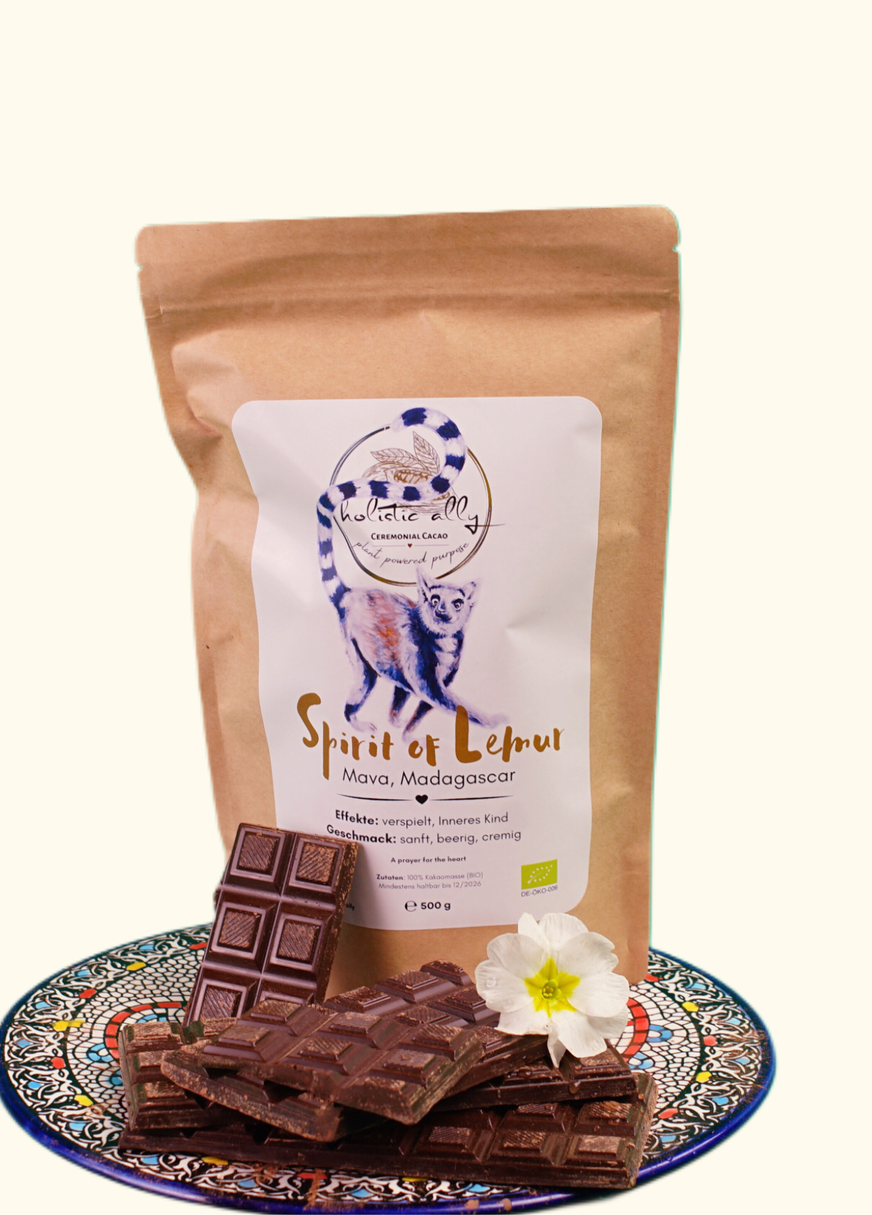 Spirit of Lemur - Zeremonieller BIO Kakao aus Mava, Madagaskar