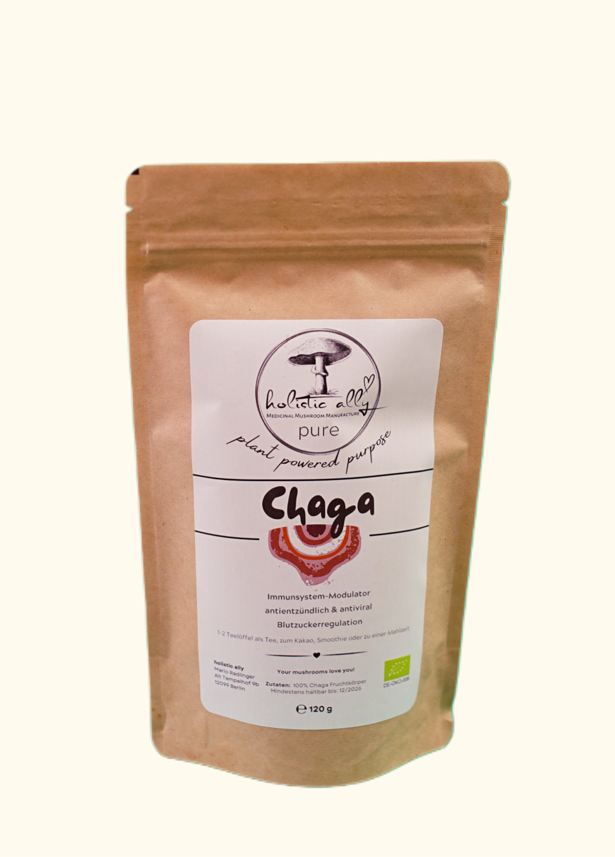 Chaga BIO-Fruchtkörperpulver