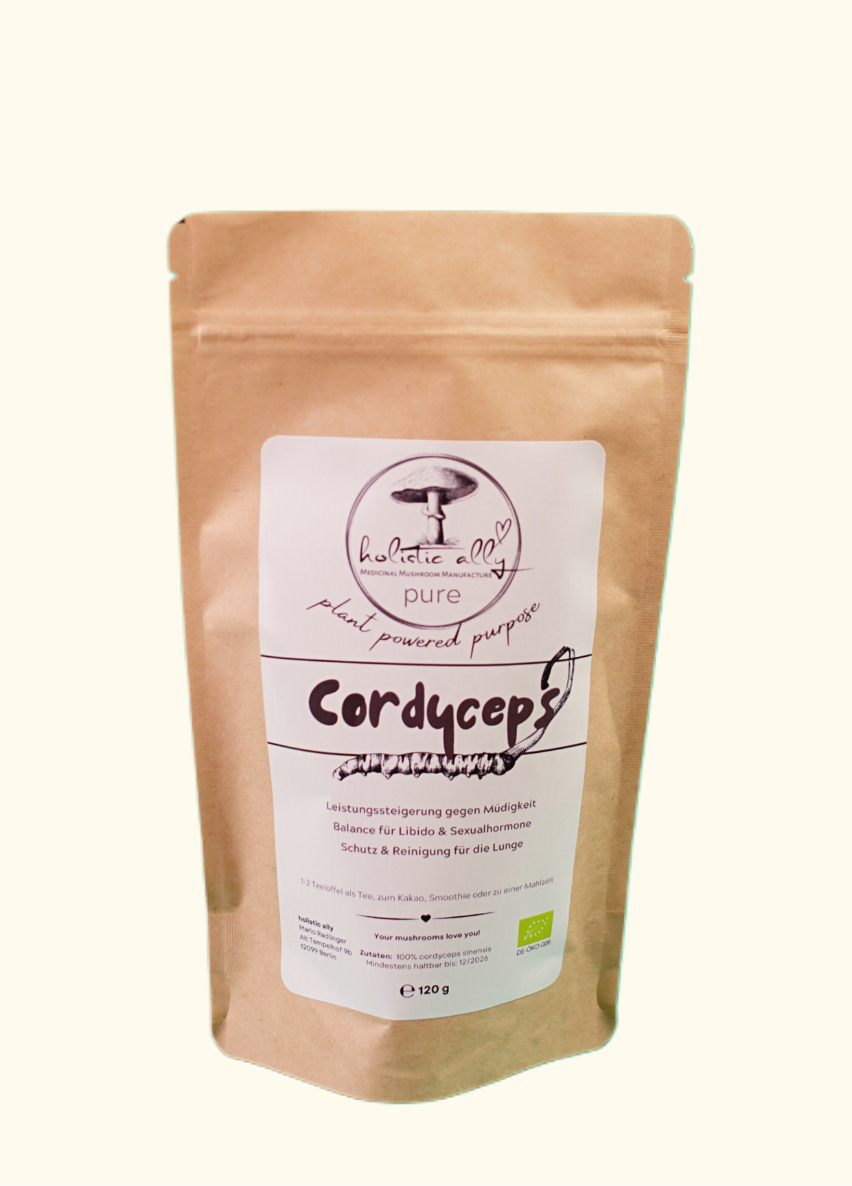 Cordyceps BIO-Fruchtkörperpulver